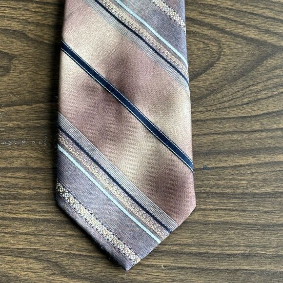 Sears Fashion Collection Men's Neck Tie Vintage Polyester Classic 57" - Picture 2 of 5